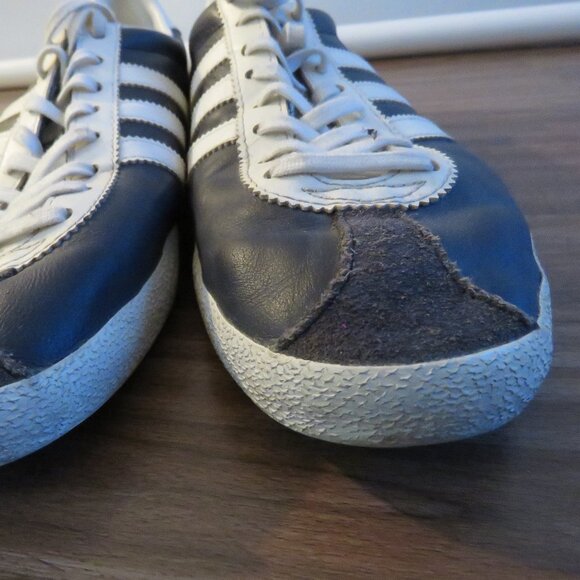 ADIDAS Gazelle OG Legend Ink & Running White Sneakers Shoes Retro Men's US 8.5 - Picture 12 of 15